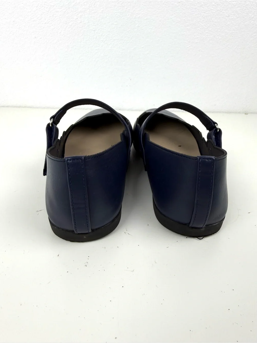 The Children's Place Comfort Flex Navy Blue Mary Jane Dress Shoes